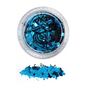 PXP Glitter grof azure blue UITVERKOCHT!
